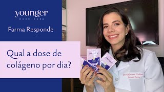 Qual a dose diária de colágeno hidrolisado e colágeno Verisol recomendada  Farma Responde [upl. by Niar]