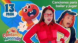 Educación y entretención parte 2  Canciones para bailar y jugar de Cantando Aprendo a Hablar [upl. by Irovi526]