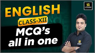 English  MCQs All in One  Class 12th Hindi amp English Medium  By Sharwan Sir [upl. by Secnarf251]