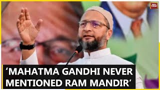 AIMIM Chief Asaduddin Owaisi Escalates Attack On Ram Mandir Ahead Of Ram Mandir Pran Pratishtha [upl. by Seessel633]