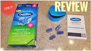 REVIEW DenTek  ComfortFit Dental Guard For Nighttime Teeth Grinding [upl. by Rehttam]