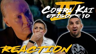 Cobra Kai Season 4 Episode 10 The Rise Finale REACTION [upl. by Akemyt149]