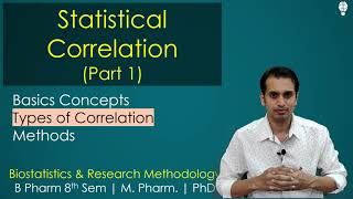 Correlation Analysis Part 1  Correlation Coefficient Methods  Biostatistics amp RM [upl. by Anirtak]