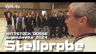 Jugendweihe Wittstock 2024  Die Stellprobe [upl. by Anire]