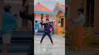 Kanni Swamy 🌼🙏🔥 VasanthDancer swamiyesharanamayyappa kanniswamy dance viral shortsvideo [upl. by December155]