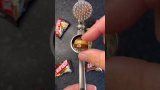 We Tested KOPIKO Coffee Candy With A Garlic Press shorts asmr candy [upl. by Younger]