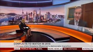 BBC World News 2018 01 19 Conflicts 2018  Michael Bociurkiw [upl. by Meerak649]