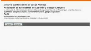 Demo Vinculando AdSense con Analytics [upl. by Nirrep]