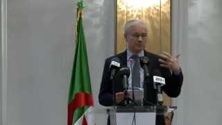 Séminaire sur les droits de lHomme et lenvironnement  Discours de lambassadeur Bernard Emié [upl. by Ellerd]