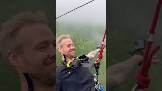 MAN TRIES THE TERRIFYING BUNGEE JUMP [upl. by Krystin]