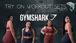 🦈Try on Haul Gymshark Sets activewear gymshark haul [upl. by Stacey]