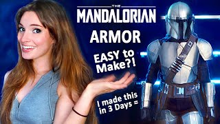 Easy  MANDALORIAN  Armor  DIY  only 3 Days [upl. by Ardnaid]