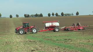 Case IH Steiger 450 with Horsch Pronto turning on the headland at Klostergut Winningen  TAKE III [upl. by Marcy]