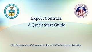 Export Controls A Quick Start Guide [upl. by Uri]