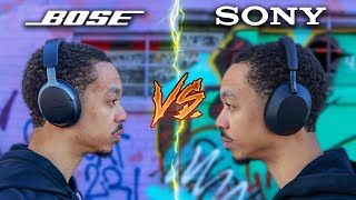 Bose Quietcomfort Ultra Headphones VS Sony WH1000XM5  New ANC KING [upl. by Leopold888]