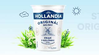 HOLLANDIA Originál Selský jogurt  O kelímek hezčí [upl. by Grand]