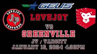 Greenville High School Lions Basketball vs Lovejoy JV BoysVarsity Girls Varsity Boys [upl. by Bennie]