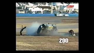 2003 Rolex 24  Big crash 2 Jim Michaelian [upl. by Aerehs]