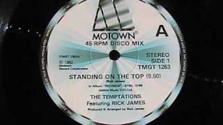 THE TEMPTATIONS FEATURING RICK JAMES STANDING ON THE TOP MOTOWN 10 MINS [upl. by Alena]