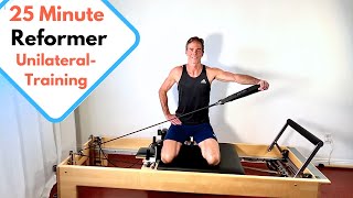 Pilates Reformer Shoulder Workout amp Upper Back for Posture [upl. by Grannia989]