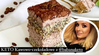 KETO ciasto o smaku kawy i czekolady đź”Ąâ€Ľď¸Ź prawdziwa petarda [upl. by Alikahs]