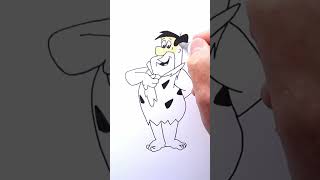 Lets draw Fred Flintstone [upl. by Ardnael299]