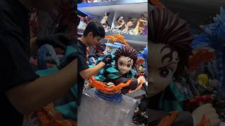 Espectacular figura de tanjiro🌊 tanjiro tanjirokamado demonslayer kimetsunoyaiba figurasdeanime [upl. by Atnahsa]