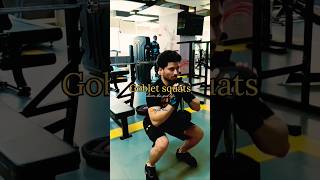 Goblet squatsmotivation workout subscribe dance sports Neerfitness fit short [upl. by Aliber646]