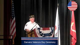 Danvers Veterans Day Ceremony 111124 [upl. by Mas]