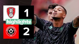 Rotherham United 12 Sheffield United  Preseason highlights [upl. by Charis350]