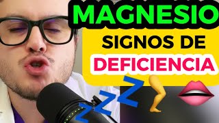 ¡EL MAGNESIO SALVARÁ TU VIDA 9 SIGNOS DE DEFICIENCIA PARA TU SALUD  Dr Bruno Román [upl. by Timothee]