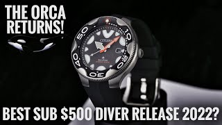 The New Orca Reissue  Possibly the Best Diver Release Under 500 For 2022 [upl. by Eelirak]