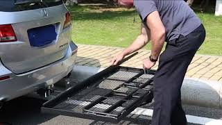 How to install your Hitch Mount Cargo Basket [upl. by Churchill938]