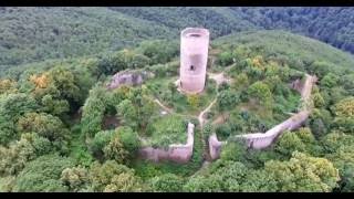 Wintzenheim  Château du Pflixbourg [upl. by Donahue574]