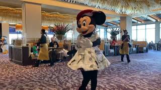 Topolinos Terrace Character Breakfast at Disneys Riviera Resort [upl. by Akkire]