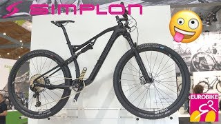 New SIMPLON Bikes 2019 Cirex Rapcon Steamer Razorblade  Eurobike 2018 4K [upl. by Elli]