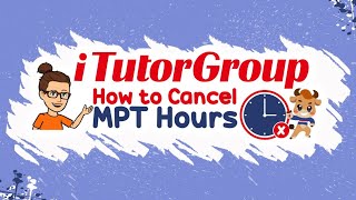 iTutorGroup How to Cancel MPT Hours [upl. by Charity657]