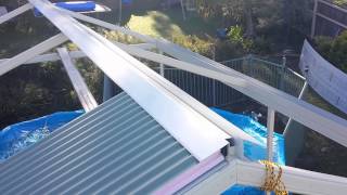 How to install a Stratco Cooldek Gable by Adaptit Group [upl. by Gittel]