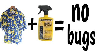 Keep the bugs away with Sawyer Permethrin spray [upl. by Dorothy]