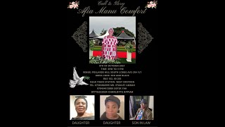 Janets mother Aunti Afia Manu Comfort Funeral [upl. by Yenttirb563]