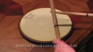 Drum Rudiments 21  Flam Accent  DrumRudimentscom [upl. by Mervin]