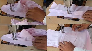 Shirt stitching shirt stitching full video  perfect shirt stitching शर्ट की सिलाई Shirt Ki Silai [upl. by Godliman]