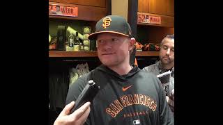 Logan Webb Wants to Be Part of Giants Managerial Search [upl. by Linker263]