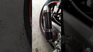 Aprilia RS50 Dźwięk tłumika Giannelli Exhaust Sound Giannelli Aprilia [upl. by Ainavi468]