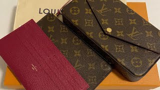 Louis Vuitton Felicie Pochette Monogram  Unboxing [upl. by Ylro369]