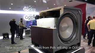 Polk HTS Series Subwoofers at CEDIA 2017 [upl. by Matthew]