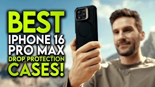 Top 9 Best iPhone 16 Pro Max Drop Protection Cases ✅ Heavy Duty [upl. by Ellebyam448]