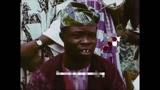 ALH HARUNA ISHOLA VIDEO PERFORMANCE 1960 [upl. by Gnivri]