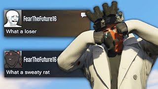 Trolling A Cringe Tryhard Who Cant Stop Trash Talking Me GTA Online [upl. by Ealasaid]