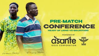 COACH FRIMPONG MANSO Prematch Conference  Heart of Lions vs Goldstars  260924 [upl. by Tomchay]